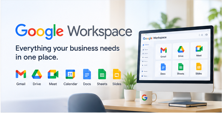 Google Workspace Gmail Drive Meet Docs Sheets and Calendar