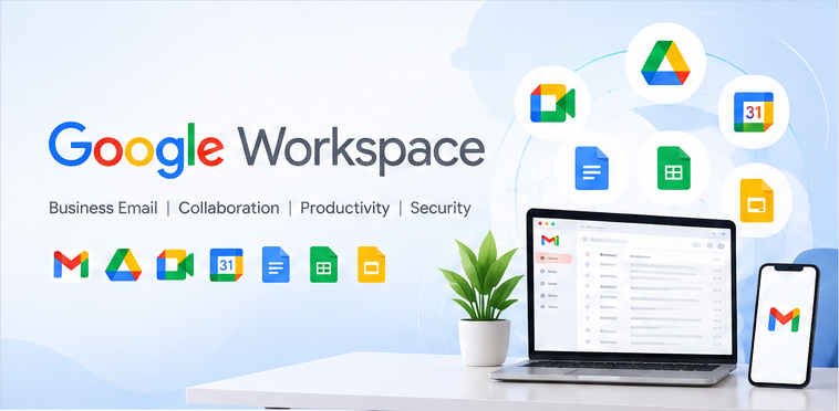 Google Workspace business email and productivity tools